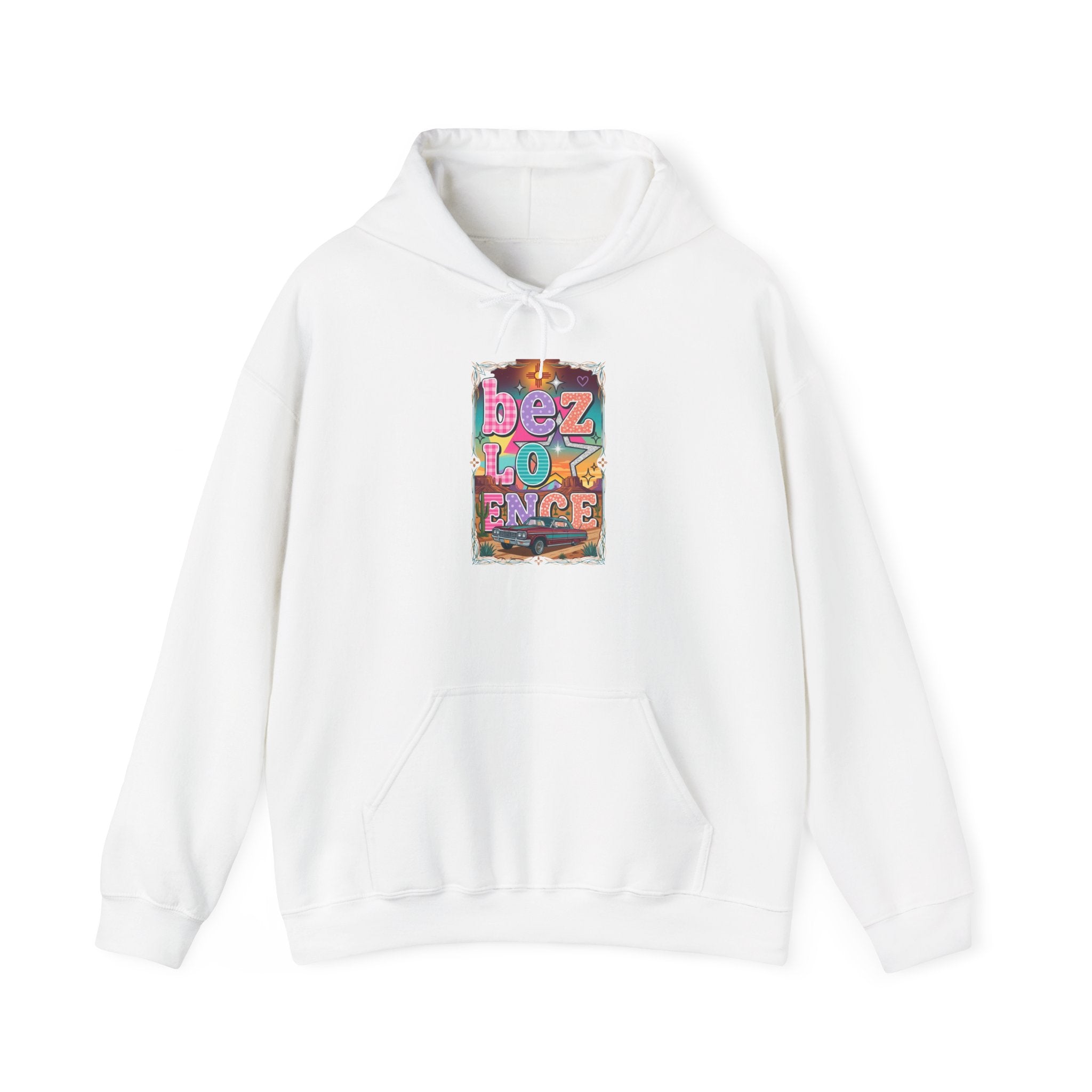 BeezLove Scripture Rainbow Hoodie — Christian Faith Sweatshirt
